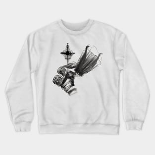 Kissing skeleton Crewneck Sweatshirt